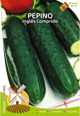 Pepino Inglês Comprido 