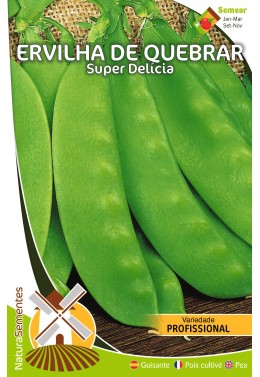 Ervilha de Quebrar Super Delícia (Variedade profissional)