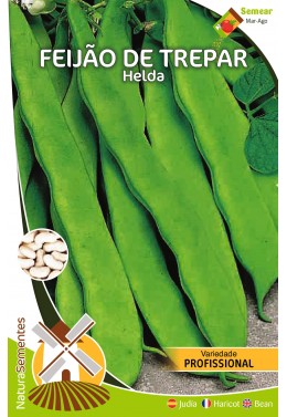 Feijão de Trepar Helda (Variedade Profissional)